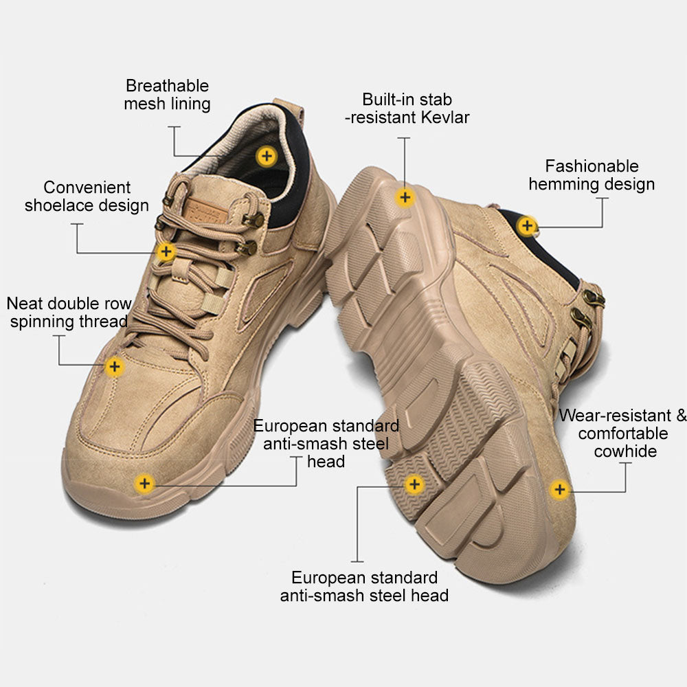 Lightweight anti-smash anti-puncture anti-slip labor protection shoes work shoes